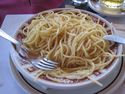  Spaghetti nach Art des Hauses fr 16.-Euro 